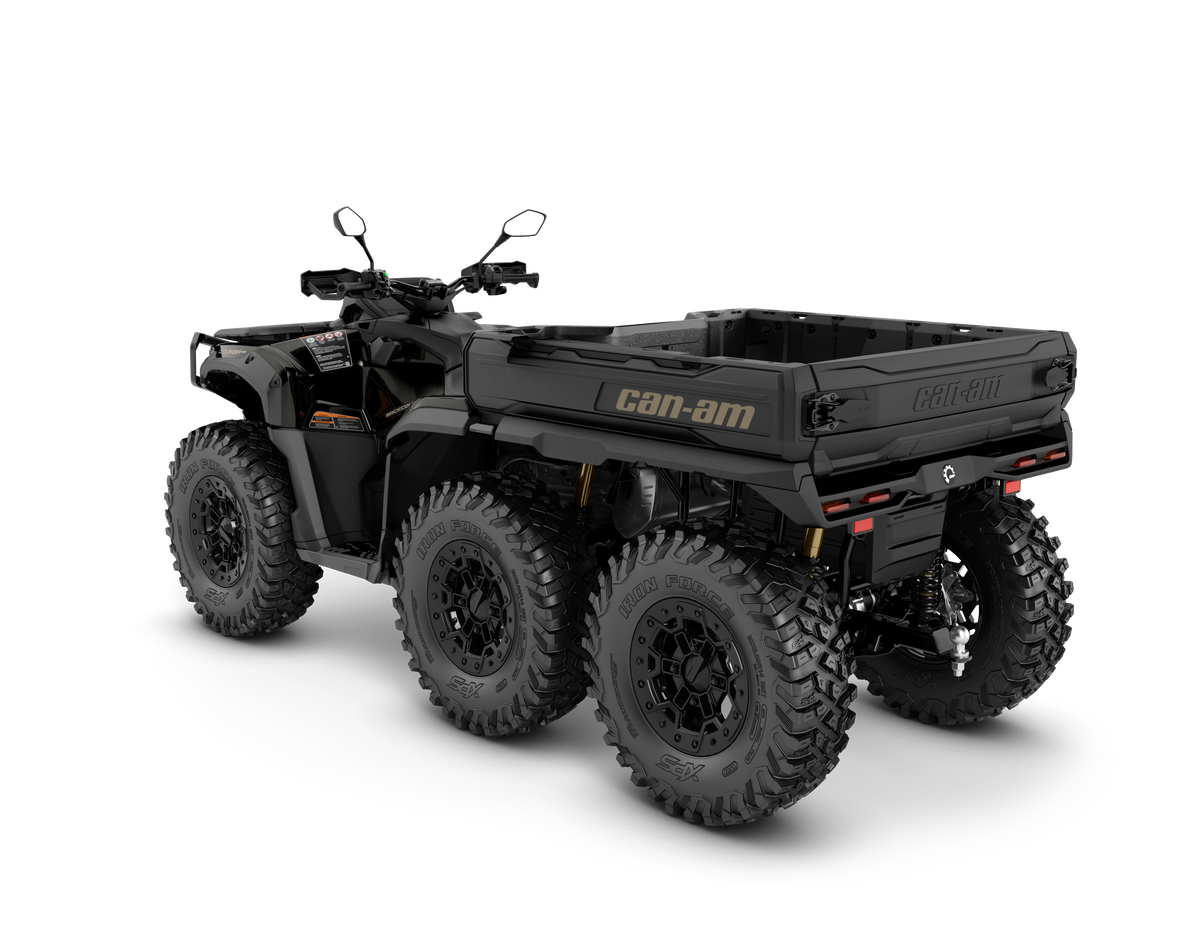 2027 Can-Am Outlander 6x6 Backcountry T 1000R in Stealth Black