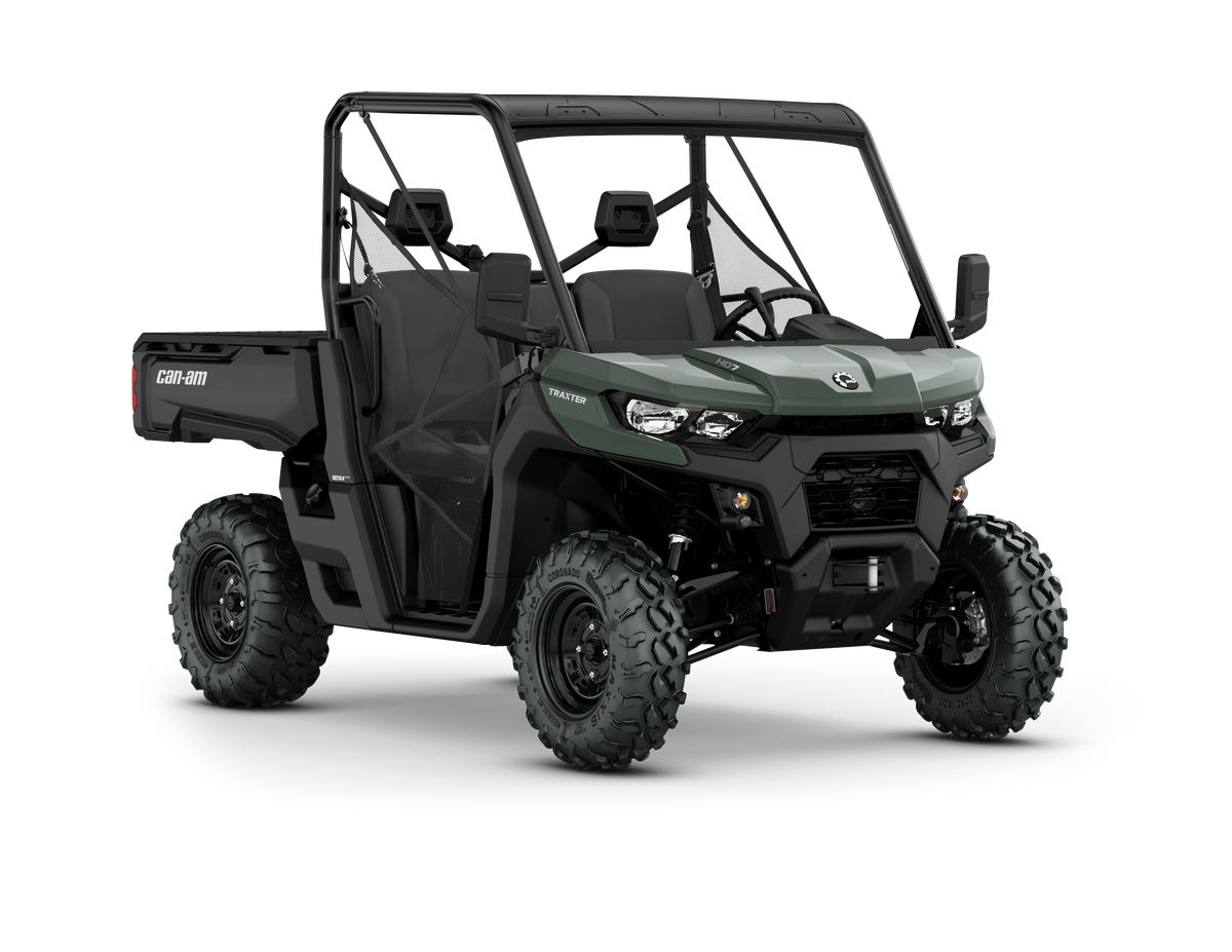 2027 Can-Am Traxter BASE T HD7 in Compass Green
