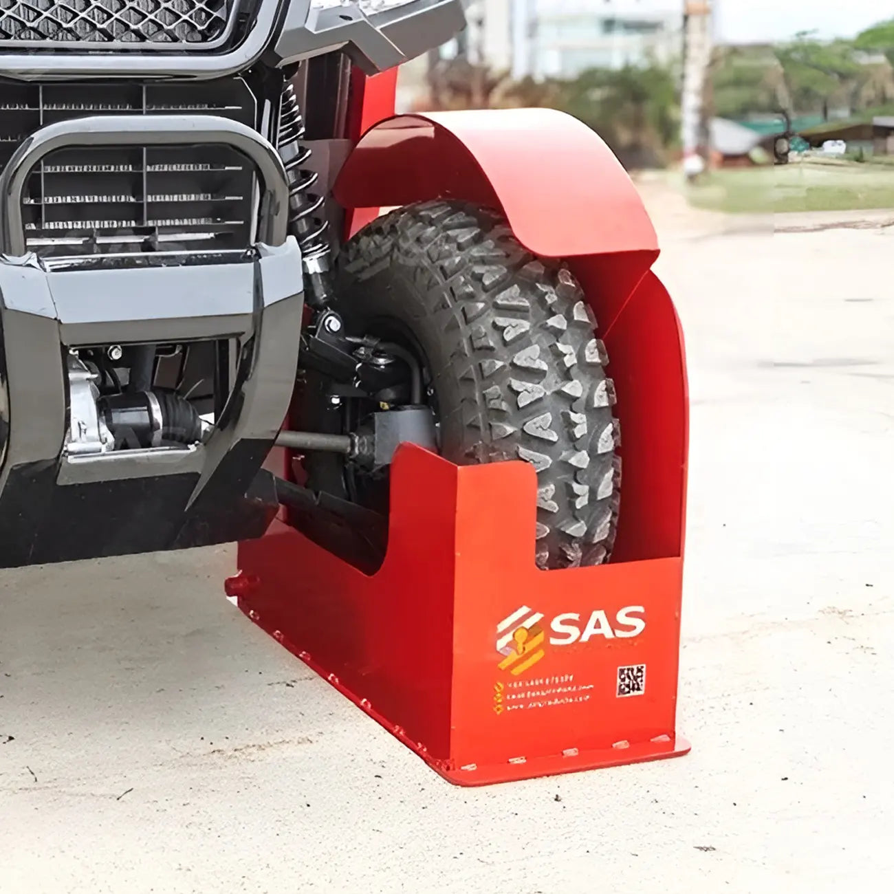 Quad Shield Wheel Clamp