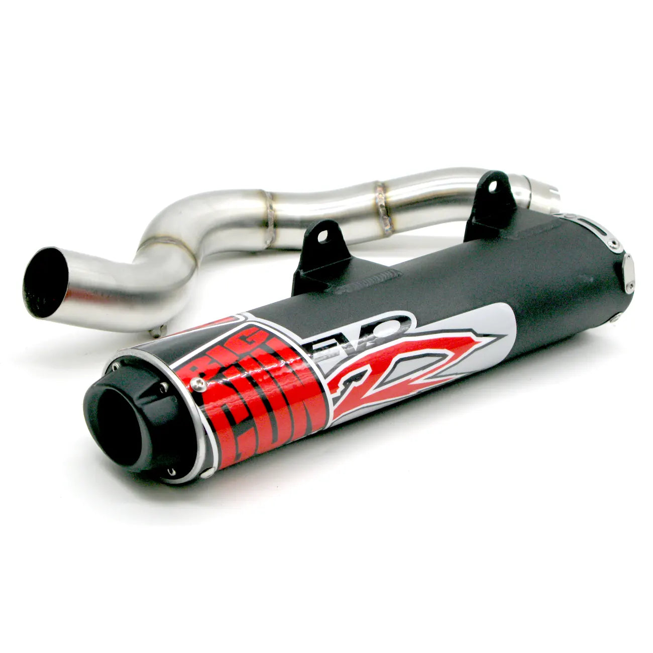 Exhaust - EVO R Slip-On Silencer in Black for Yamaha Applications