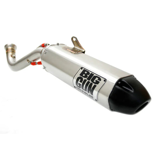 Exhaust - EXO Stainless Slip-On Silencer for Yamaha Applications