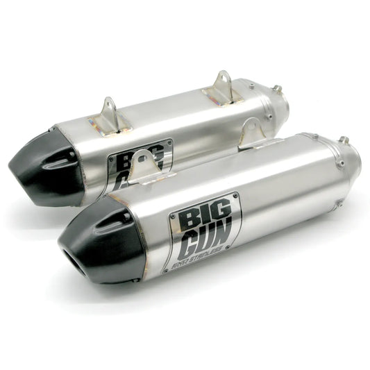 Exhaust - EXO Stainless Slip-On Silencer for Polaris RZR RS1