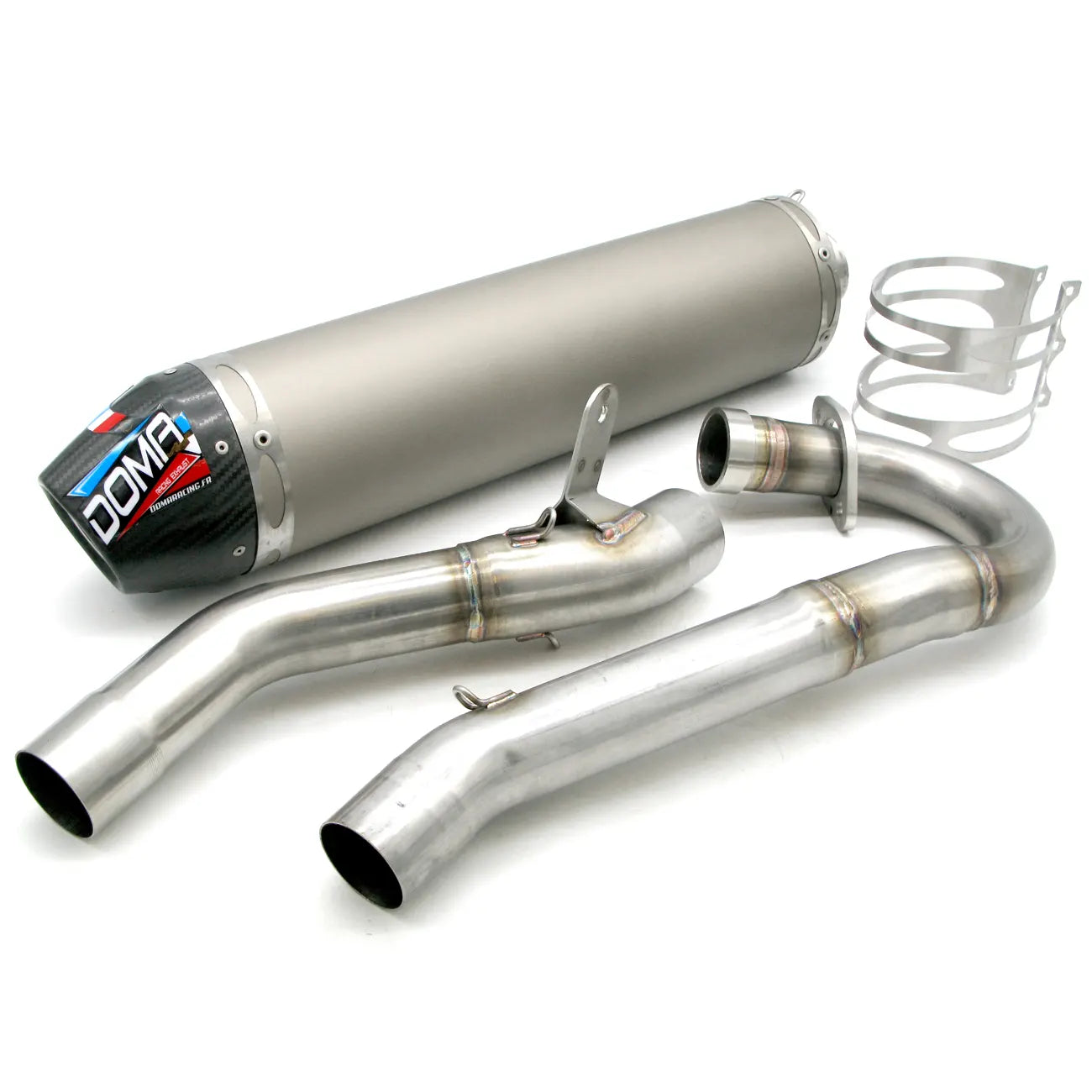 Exhaust - MX Alloy/Carbon for Honda/KTM/Yamaha Applications