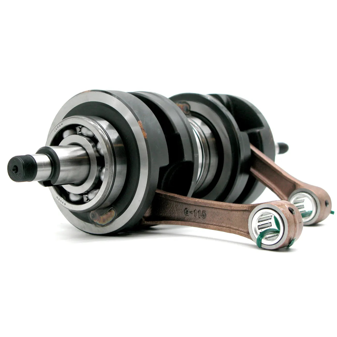 Yamaha Banshee Stock Motor Drop In An Go Oem Motor New Pistons Has Very Nice Oem Crank Oem Cylinders 64 Bore Unported Oem Head New Gaskets New Seals New Intakes New Reeds - Foto 10