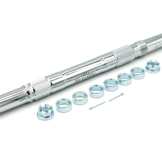 Axles - Silver Tech Axle (+1") for Yamaha YFZ450R