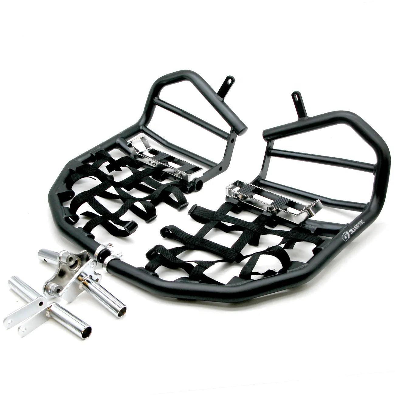 Nerf Bars – Silvertec (inc. Heelguards) for Yamaha Raptor 700