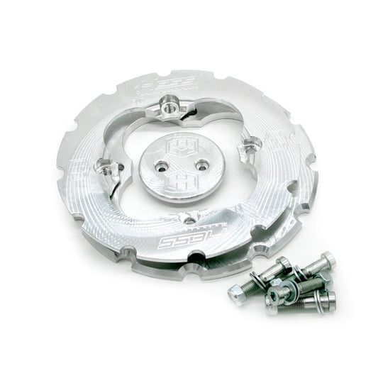 Dual Sprocket Guard with Teeth for Honda/Suzuki/Yamaha Applications