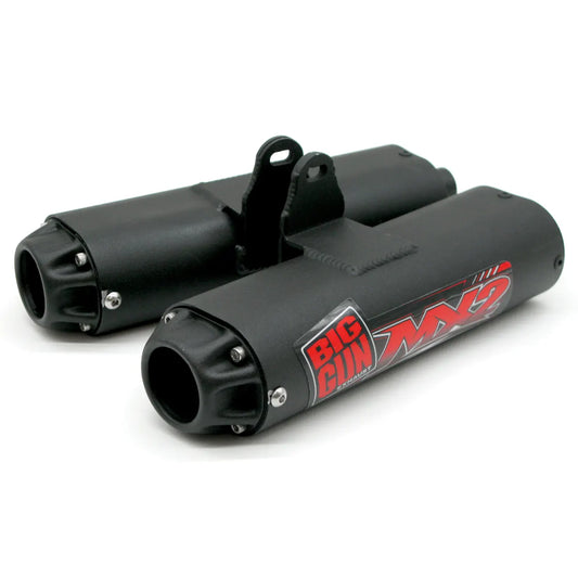 Exhaust - MX2 Full Exhaust System in Black for Yamaha Banshee