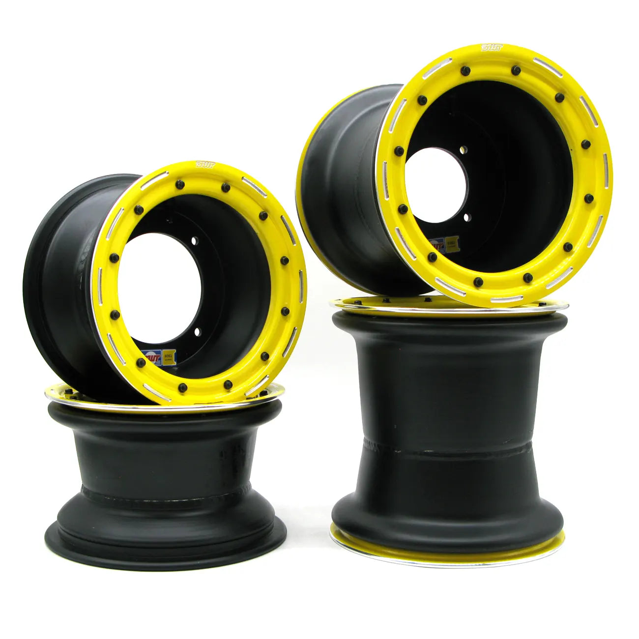 Wheels - Ultimate Yellow Beadlock 10" Set of 4