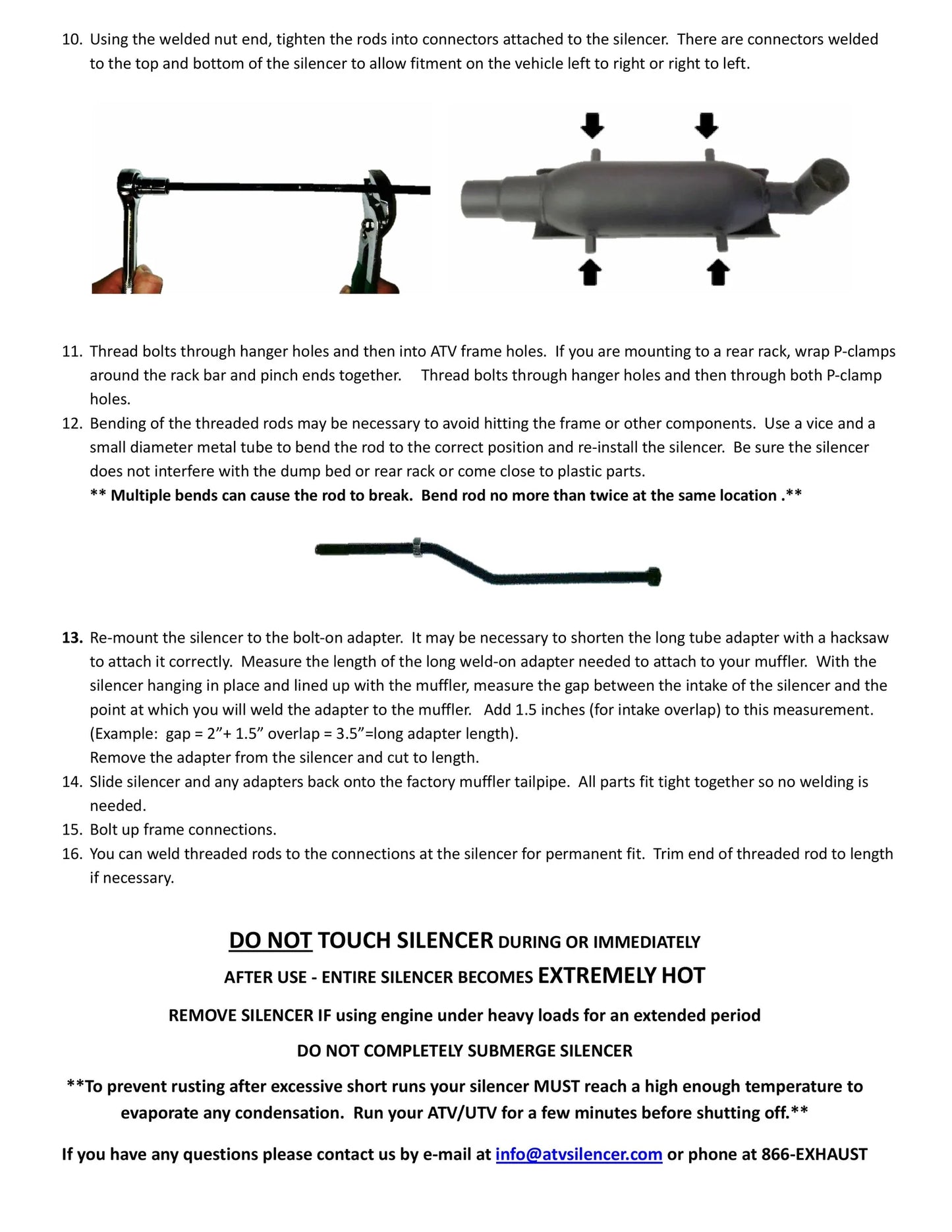 Exhaust - Benz Silent Rider Auxiliary Muffler for Honda Applications