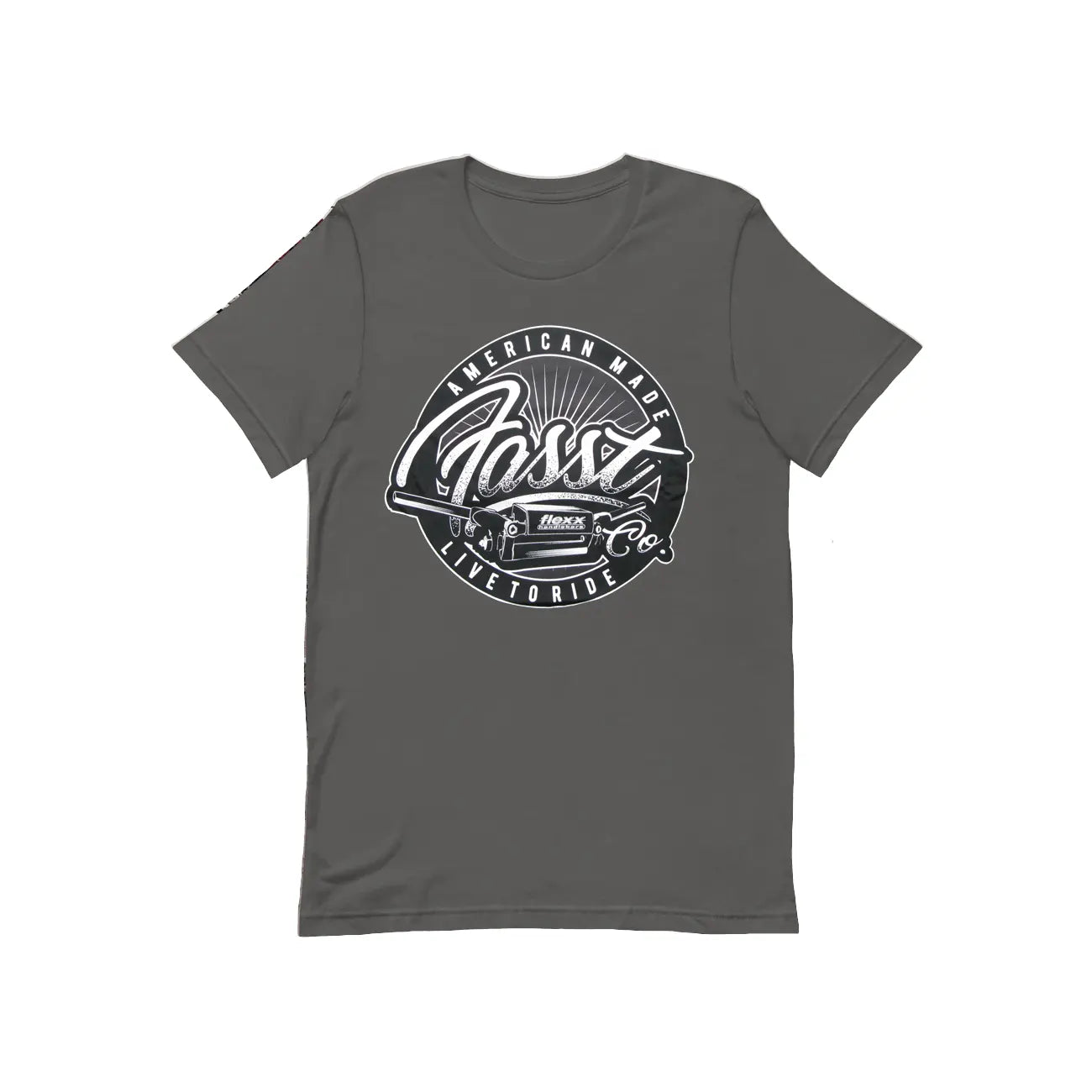 Apparel - Fasst Co. T-Shirt 'Live 2 Ride'