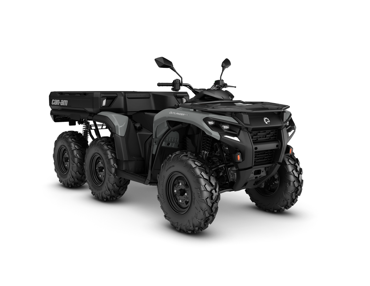 2027 Can-Am Outlander 6x6 DPS T 700 front three-quarter view