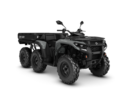 2027 Can-Am Outlander 6x6 DPS T 700 front three-quarter view