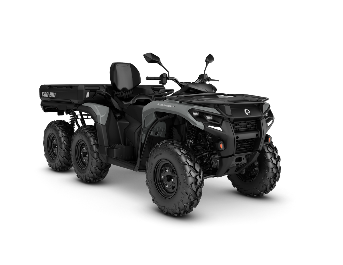 2027 Can-Am Outlander MAX 6x6 DPS T 700 front three-quarter view