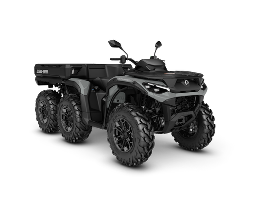 2027 Can-Am Outlander 6x6 DPS T 1000 front three-quarter view