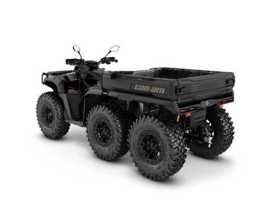 2027 Can-Am Outlander 6x6 Backcountry T 1000R in Stealth Black