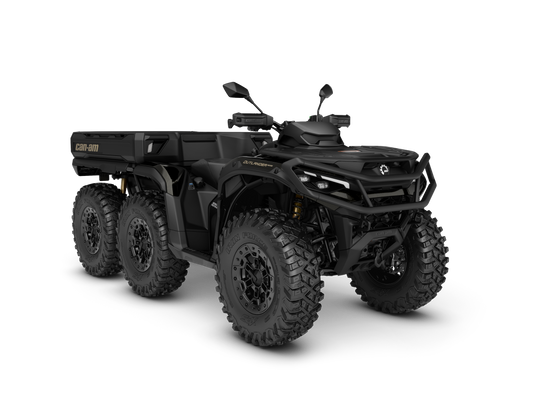 2027 Can-Am Outlander 6x6 Backcountry T 1000R front three-quarter view