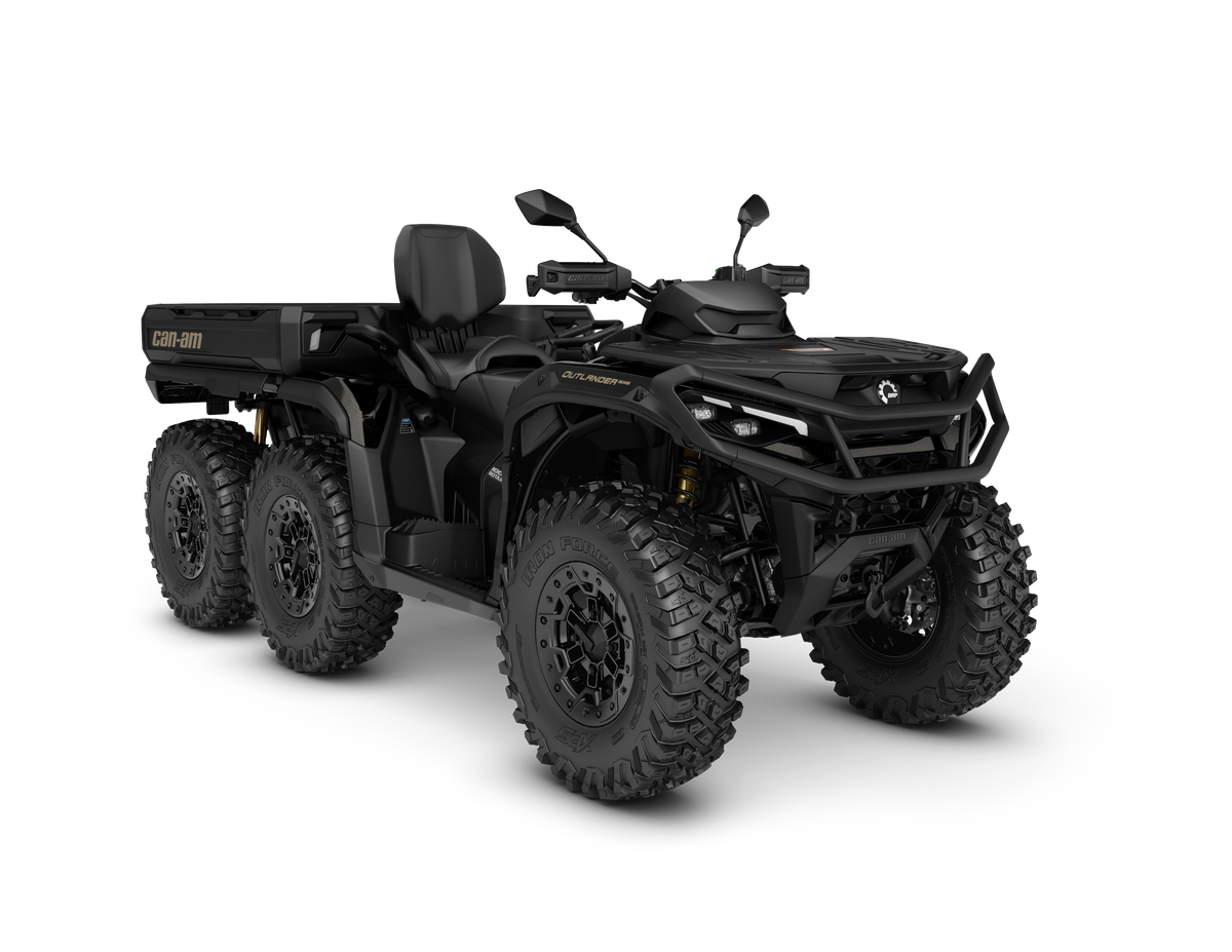 2027 Can-Am Outlander MAX 6x6 Backcountry T 1000R front three-quarter view