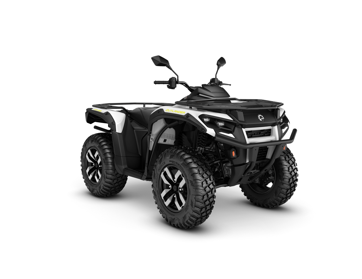 2027 Can-Am Outlander Electric T front three-quarter view