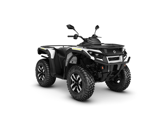 2027 Can-Am Outlander Electric T front three-quarter view