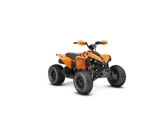 2027 Can-Am Renegade X XC EFI 110 Orange Crush front three-quarter