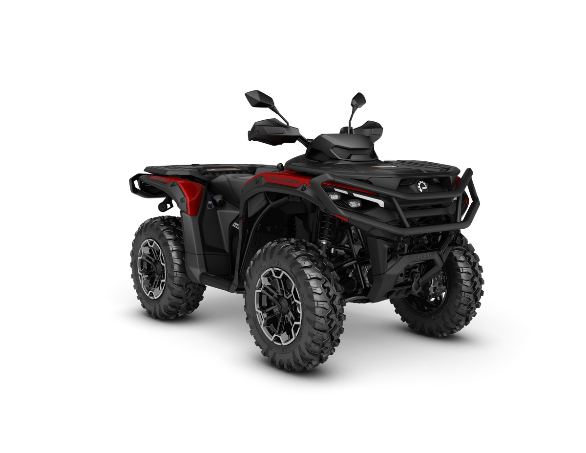 2027 Can-Am Outlander XT T ABS 1000 in Fiery Red Metallic