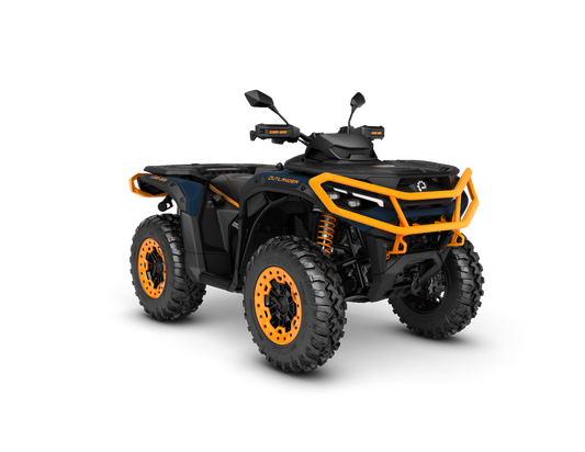 2027 Can-Am Outlander XT-P T ABS 1000R in Dusty Navy and Orange Crush