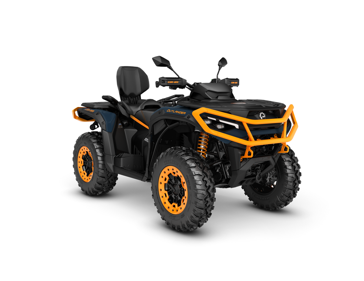 2027 Can-Am Outlander MAX XT-P T ABS 1000R in Dusty Navy and Orange Crush