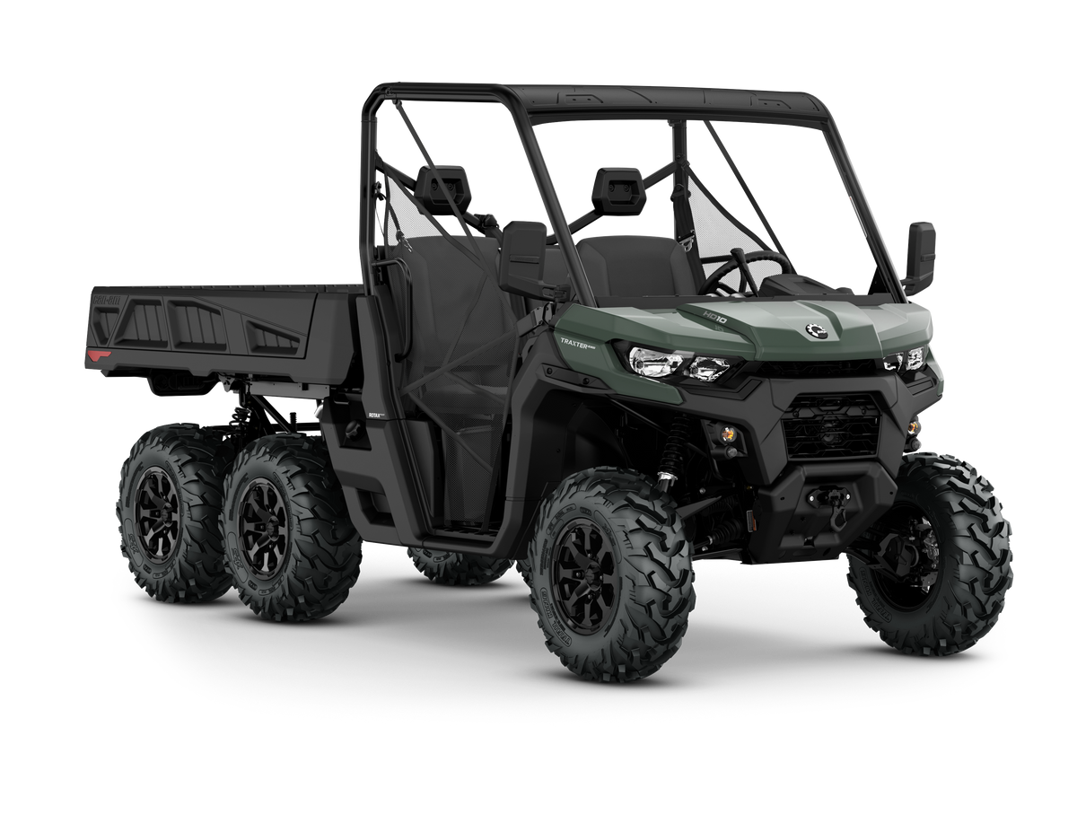 2027 Can-Am Traxter 6x6 XU T HD10 in Compass Green