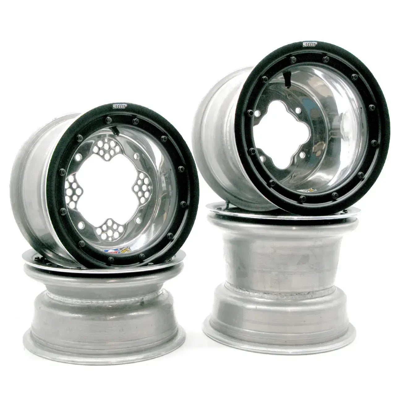 Wheels - G3 & ROK'N-LOK Set of 4 Polished for Road Use (Solid Rings)