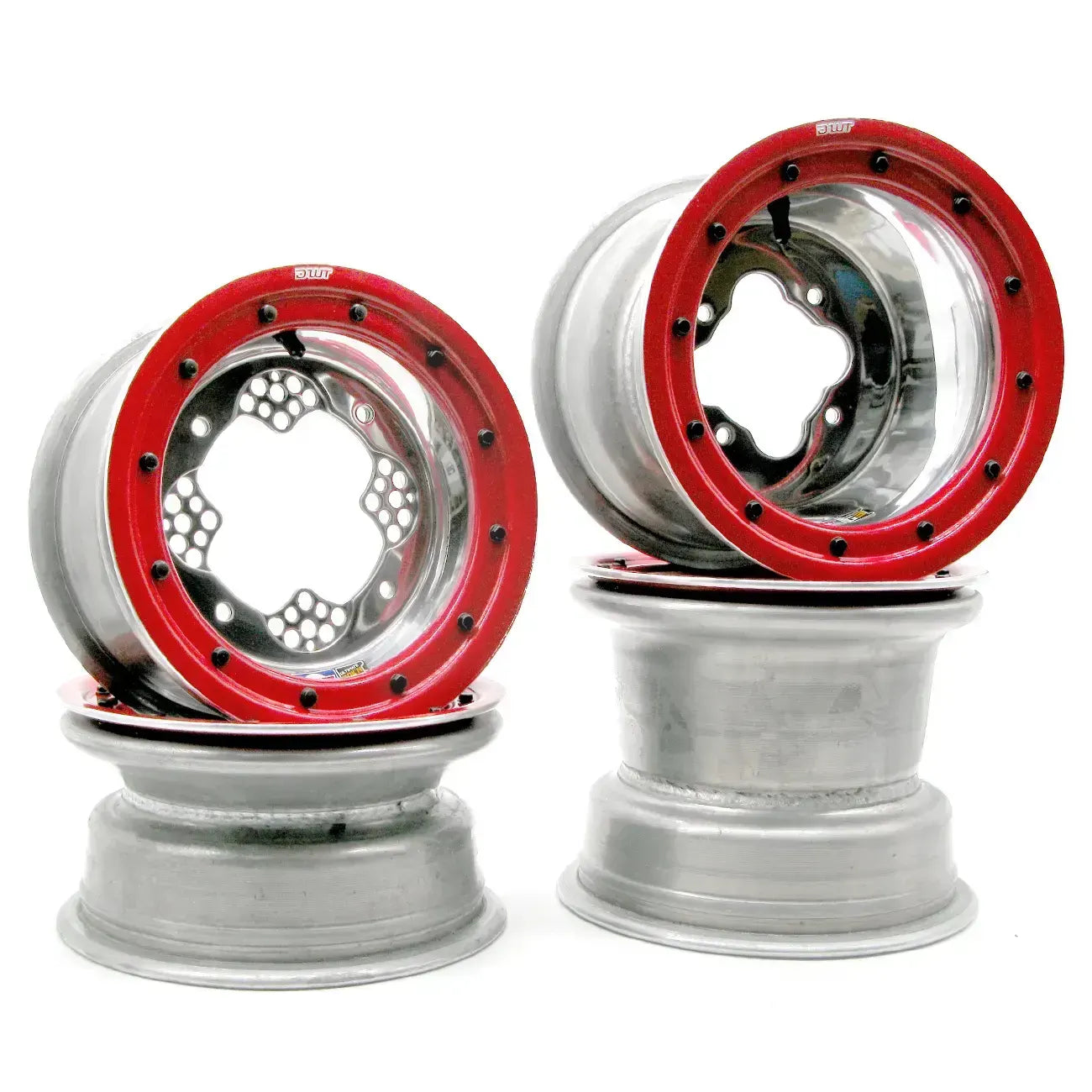 Wheels - G3 & ROK'N-LOK Set of 4 Polished for Road Use (Solid Rings)