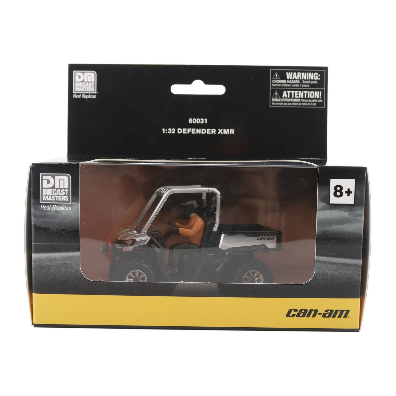 1/32 Diecast Masters Can-Am Traxter XMR (Silver) Diecast Model