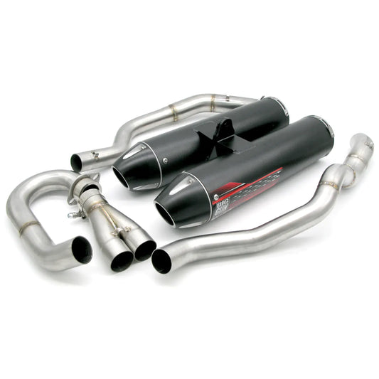 Exhaust - Ballistic Full Exhaust Twin System for Yamaha Raptor 700