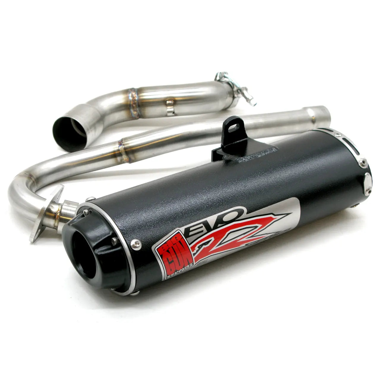 Exhaust – EVO R Full Exhaust System on Black for Yamaha Raptor 125