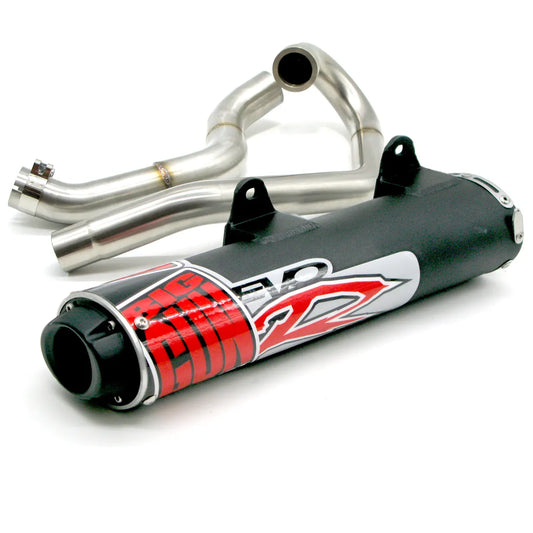 Exhaust - EVO R Full Exhaust System in Black for Yamaha Applications