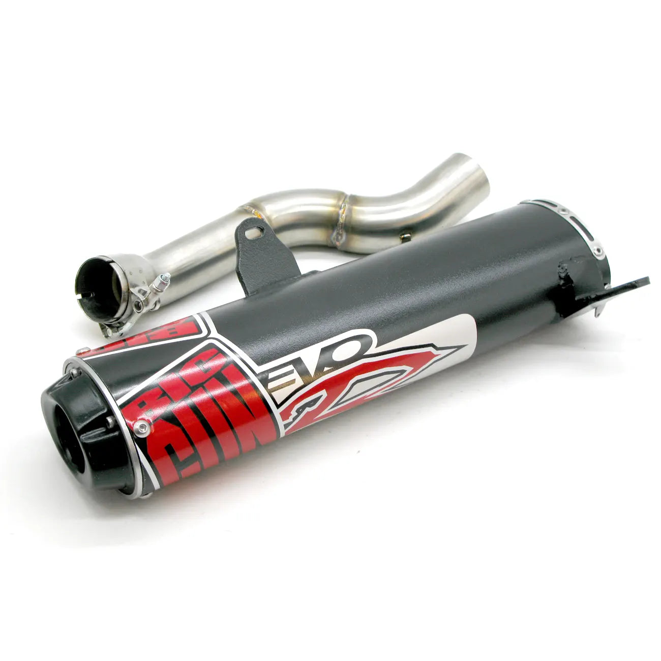 Exhaust - EVO R Slip-On Silencer in Black for Suzuki LTR450