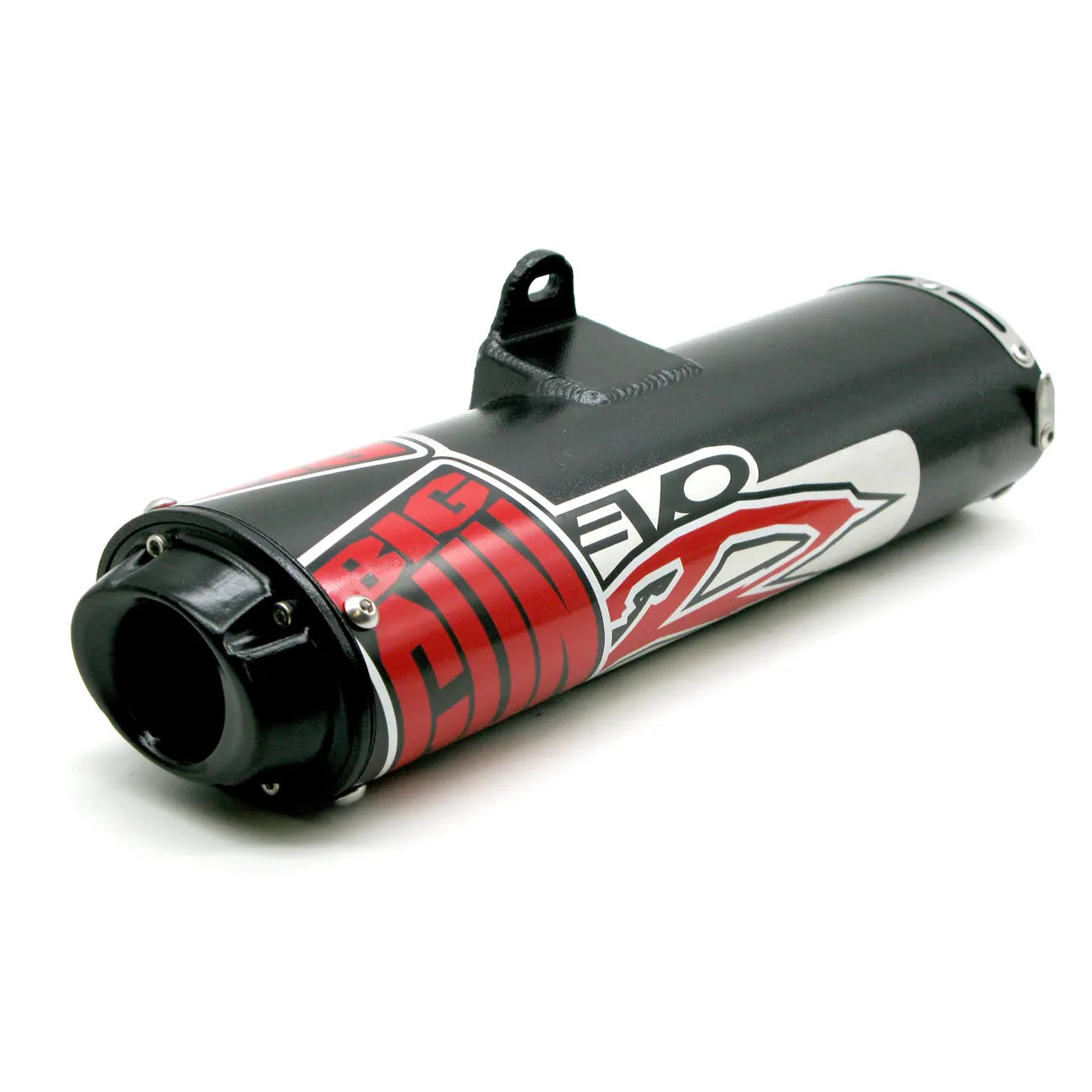 Exhaust - EVO R Slip-On Silencer in Black for Kawasaki KFX400