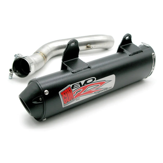 Exhaust - EVO R Slip-On Silencer in Black for Polaris Applications