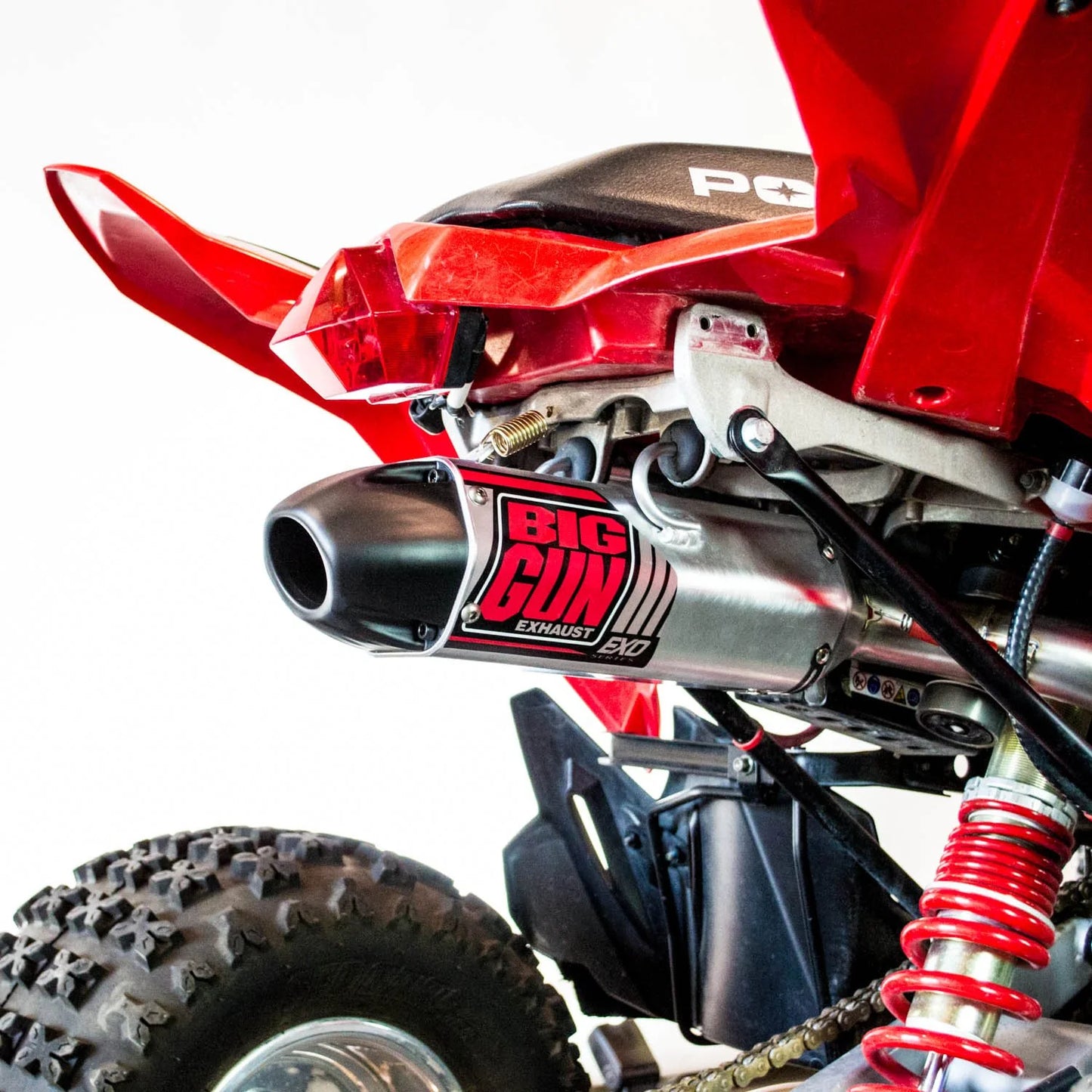 Exhaust - EXO Full Exhaust System for Polaris Outlaw 450/525