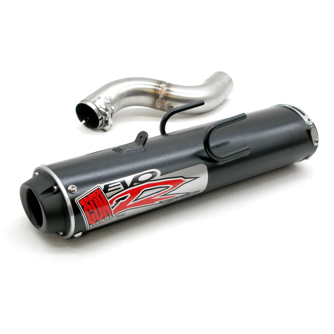 Exhaust - EVO R Slip-On Silencer in Black for Polaris Applications