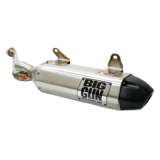Exhaust - EXO Stainless Slip-On Silencer for Kawasaki Applications