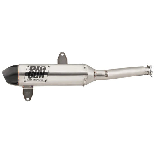 Exhaust - EXO Stainless Slip-On Silencer for Suzuki Applications