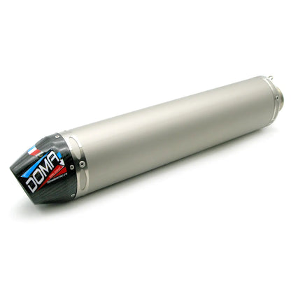 Exhaust - MX Stainless/Carbon for Yamaha Raptor 700