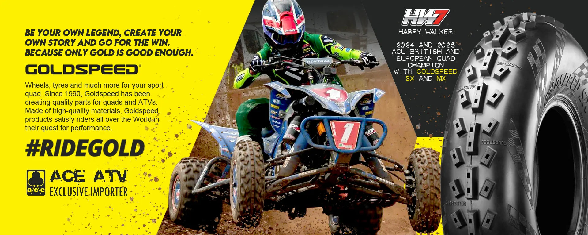 Advertisement for Goldspeed