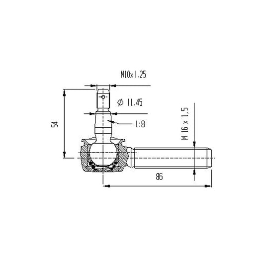 A-Arm Ball Joint (Lonestar - Upper/Lower) for Yamaha Applications