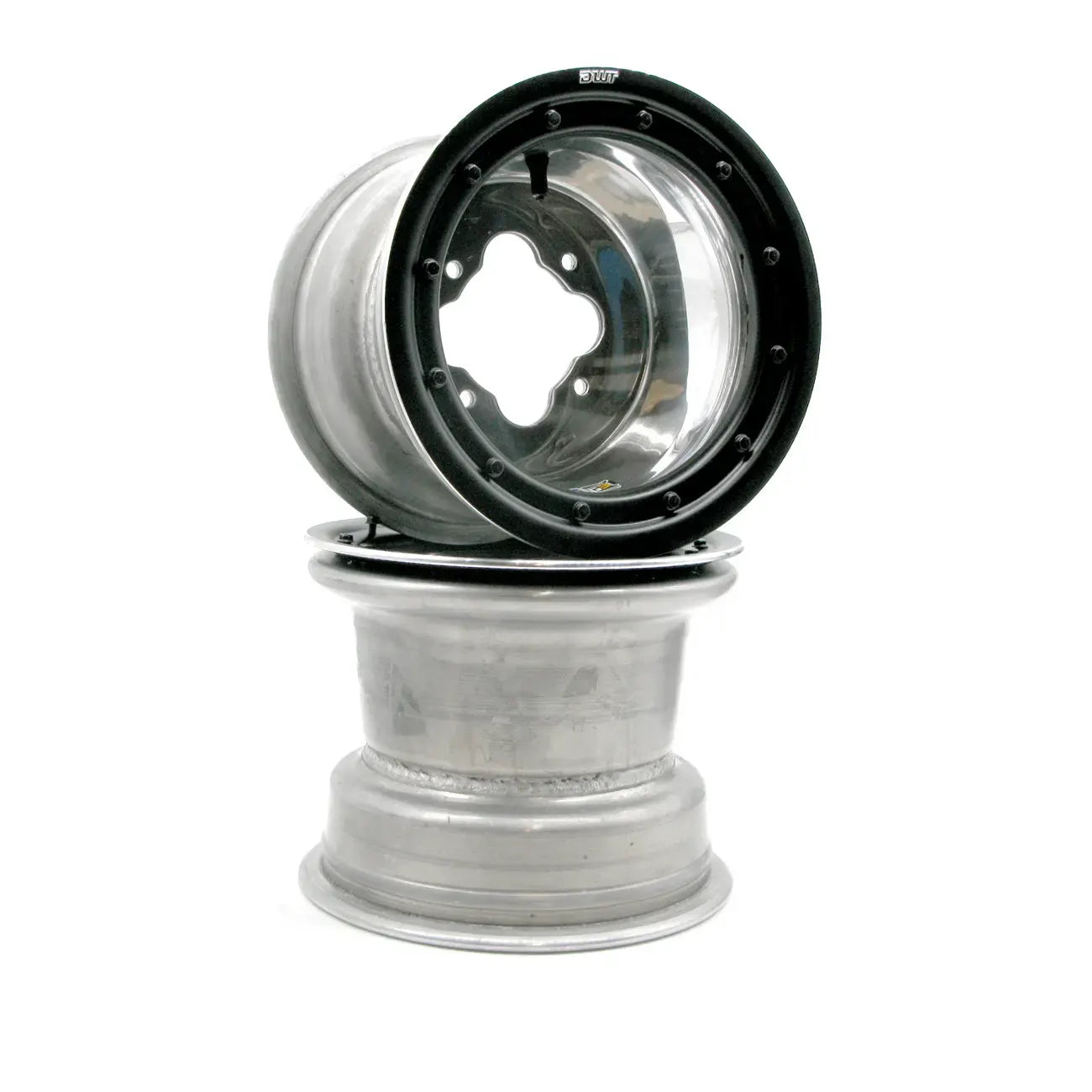 Wheels - G3 Beadlock 9"/10" Pair Polished (Solid Rings)