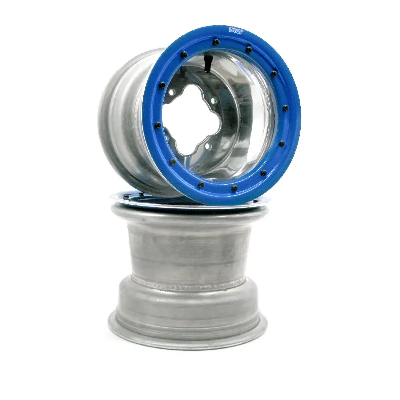 Wheels - G3 Beadlock 9"/10" Pair Polished (Solid Rings)