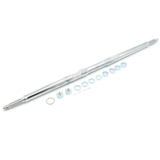 Axles - Silver Tech Axle (+2"/+2" +4" overall) for Yamaha Raptor 700