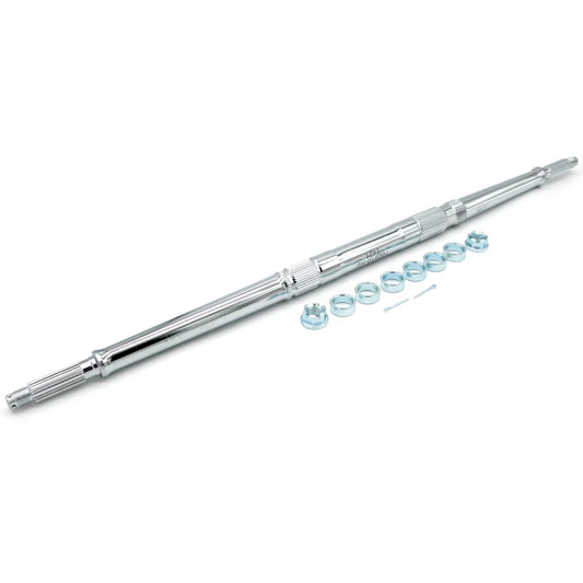 Axles - Silver Tech Axle (+1") for Yamaha YFZ450R