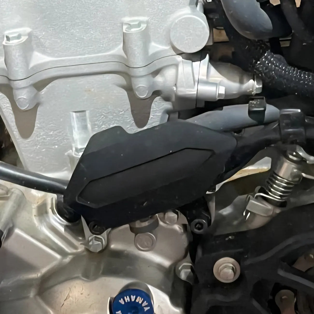 Carbon Fibre Oil Breather Pipe Cover for Yamaha YFZ450R